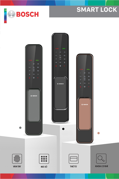 8 mẫu khóa điện tử, khóa vân tay tốt nhất hiện nay tại EUROLOCK