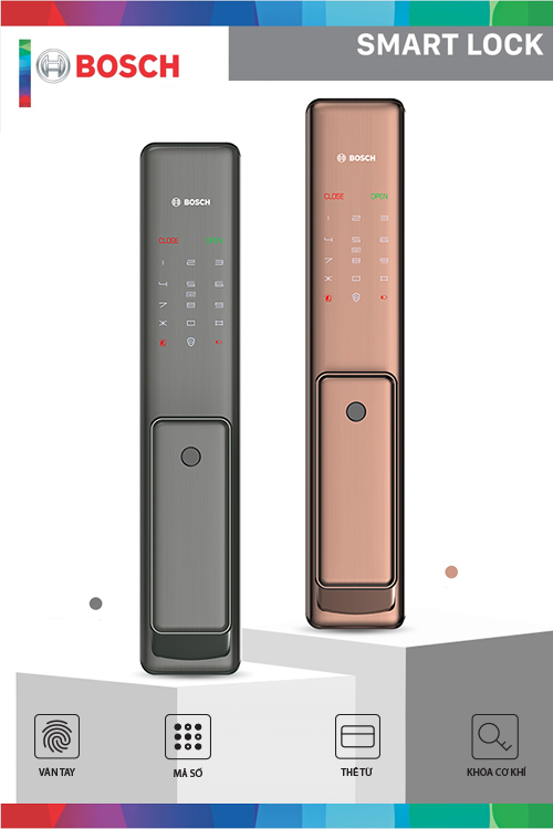 8 mẫu khóa điện tử, khóa vân tay tốt nhất hiện nay tại EUROLOCK