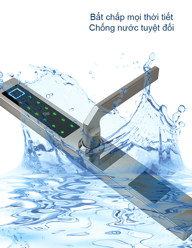 Khóa vân tay cửa nhôm Eurolock