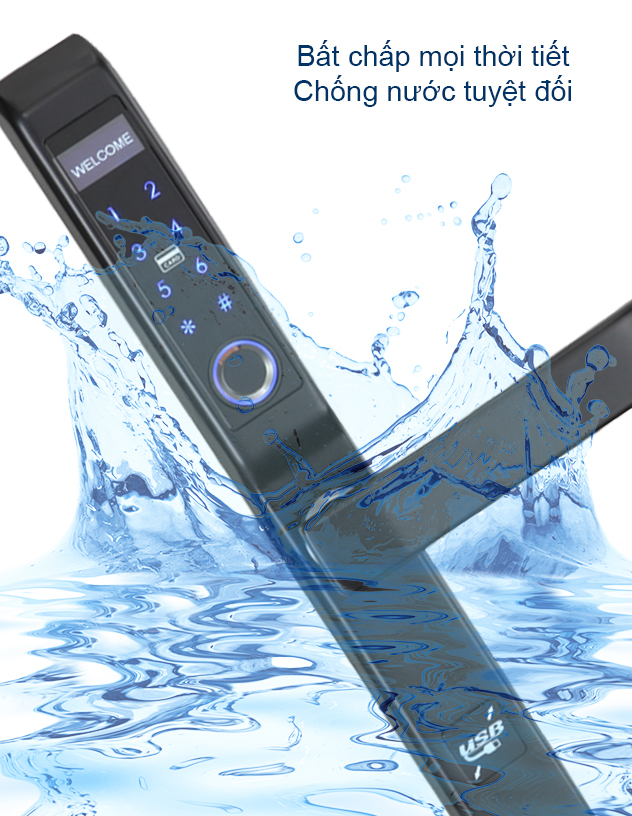 Khóa điện tử cửa nhôm đến từ Châu âu EUROLOCK thương hiệu số 1 tại Đức