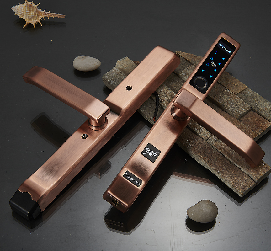 Khóa thẻ từ cửa nhôm Eurolock