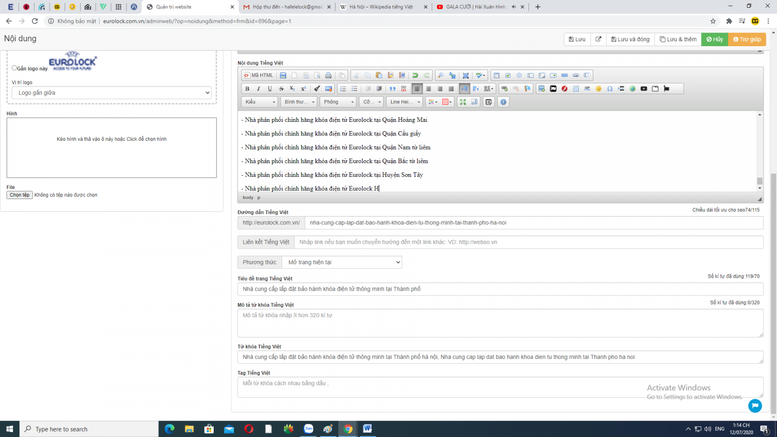 Phải làm thế nào nếu khóa cửa vân tay hết pin?