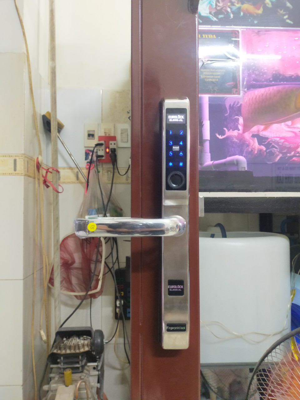 Khóa điện tử Châu âu