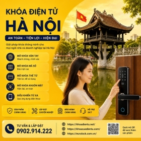 Khóa Điện Tử Hà Nội Chính Hãng Tư Vấn Và Lắp Đặt Chuyên Nghiệp