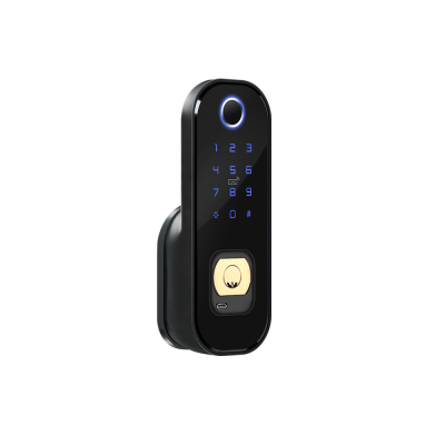 Khóa vân tay cổng sắt 2 mặt Eurolock R1