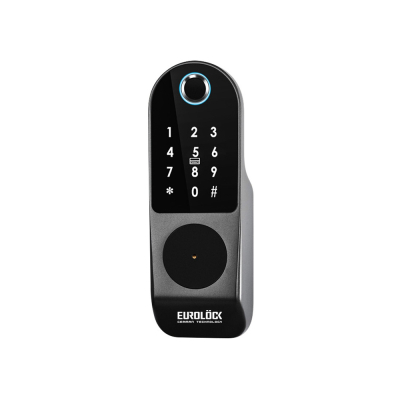 Khóa vân tay cổng sắt 2 mặt Eurolock R1-2