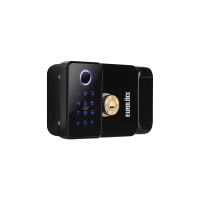 Khóa vân tay cổng sắt 2 mặt Eurolock R1