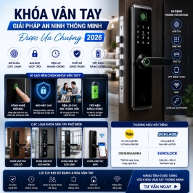 Khóa Vân Tay – Giải Pháp An Ninh Thông Minh Được Ưa Chuộng 2026