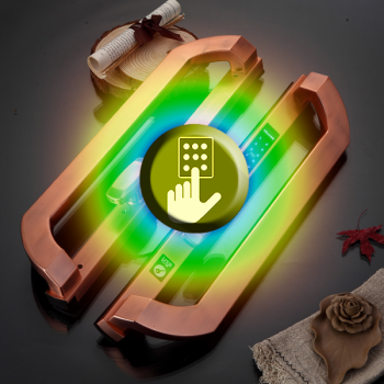 Ổ khóa cửa điện tử vân tay thẻ từ mã số dành cho cửa nhôm xingfa